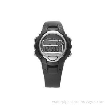 Unisex Chronograph 3 ATM Waterproof Sport Watch With 12 / 2